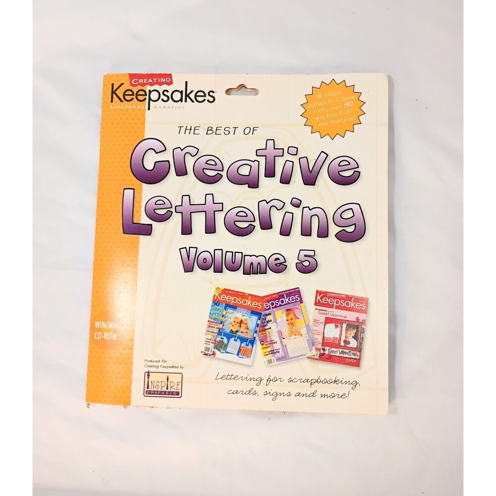 Creative Keepsakes Best Of Creative Lettering Volume 5 PLUS Sports & Outdoors